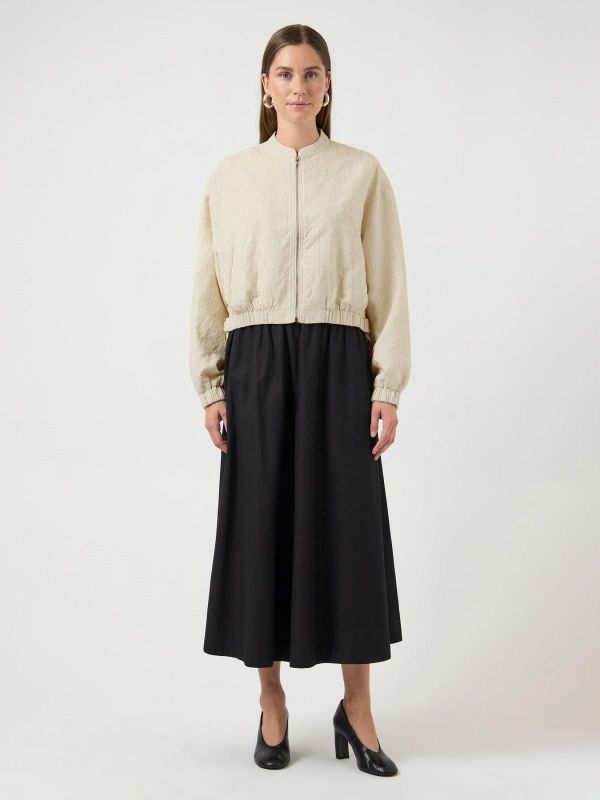 Y.A.S. Philina LS Bomber Jacket Pristine  (26039871 PRISTINE) - MerkenOutlet