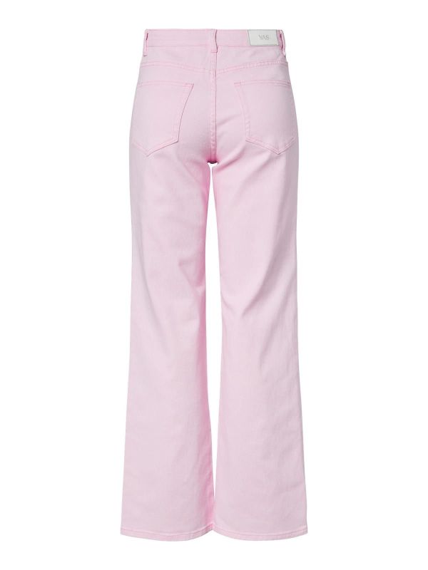Y.A.S. Pira HW Straight Pink Jeans  (26040392 BALLERINA) - MerkenOutlet