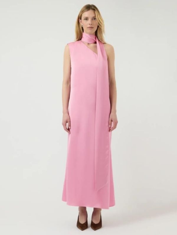 Y.A.S. Annalina One Shoulder Maxi Dress Orchid Smoke  (26041316 orchid smoke) - MerkenOutlet