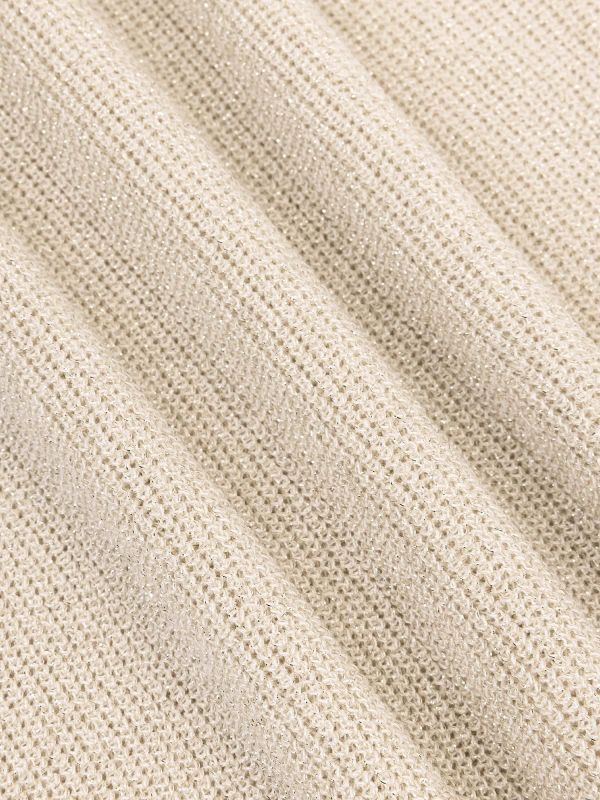 Ydence Luxe Knitted Top Ecru  (HSK2611-005 ECRU) - MerkenOutlet