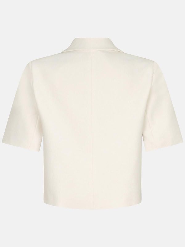 Ydence Zella Blazer Ecru  (HSS2669-005 ECRU) - MerkenOutlet