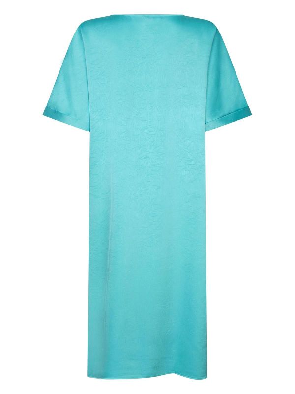 Ydence Yara Dress Turquoise  (SS2665-166 TURQUOISE) - MerkenOutlet