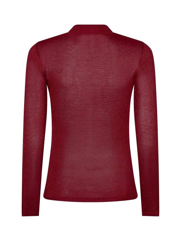 Ydence Lotte Knitted Top Red  (CW2530-101 RED) - MerkenOutlet