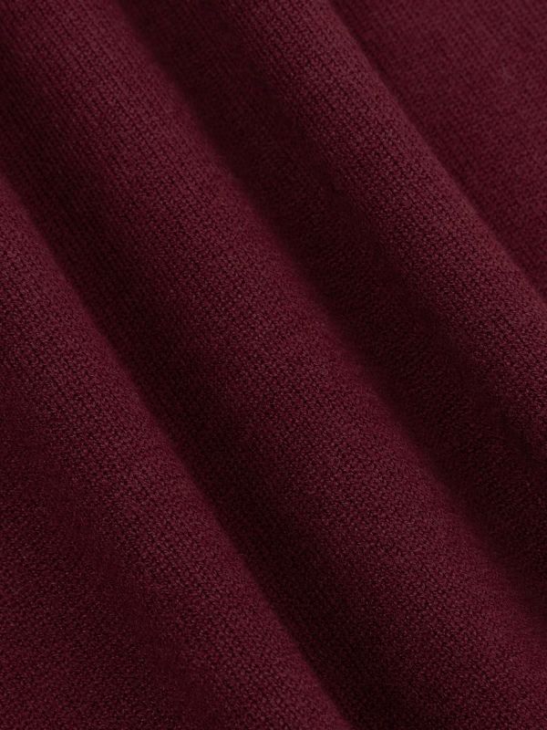 Ydence Knitted Skirt Elia Burgundy  (FC2523-147 BRGNDY) - MerkenOutlet