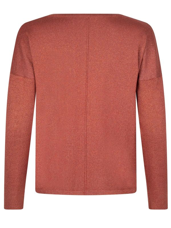 Ydence Lani Knitted Top Copper  (CW2205-085) - MerkenOutlet