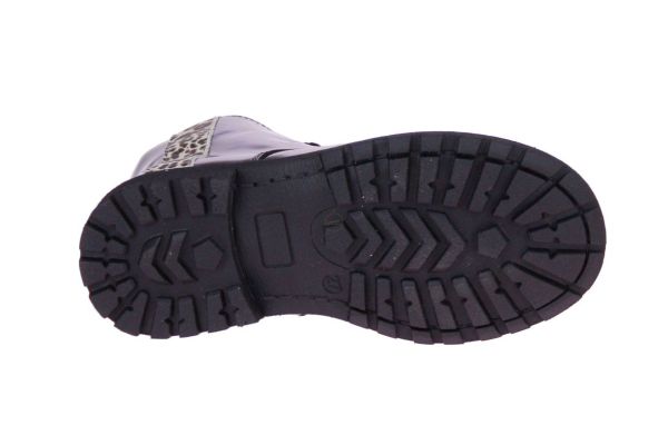 Zecchino d'Oro Zwarte Veterboot Lak  (N4-0420) - MerkenOutlet