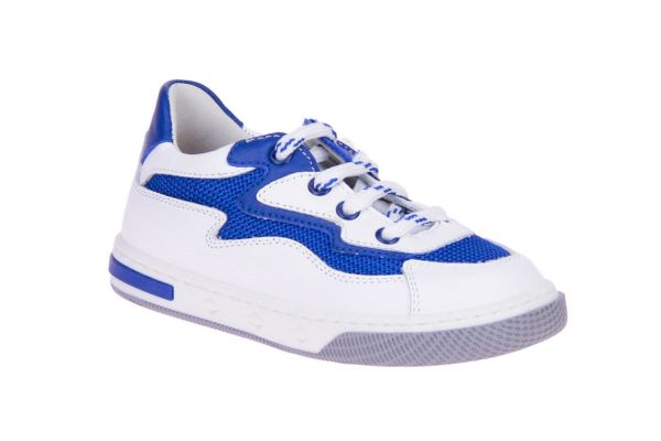 Zecchino d'Oro Wit-Blauwe Schoen  (1145-5A) - MerkenOutlet