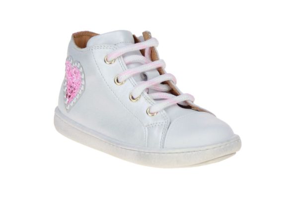 Zecchino d'Oro Wit Metallic Schoentje  (N12-1119) - MerkenOutlet