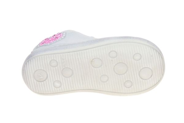 Zecchino d'Oro Wit Metallic Schoentje  (N12-1119) - MerkenOutlet