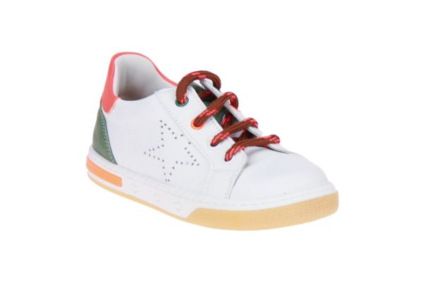 Zecchino d'Oro Wit-Oranje Schoen  (N12-1146) - MerkenOutlet