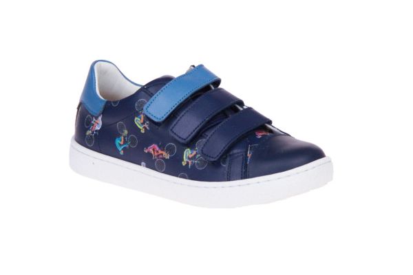 Zecchino d'Oro Blauwe Velcroschoen  (M13-7373) - MerkenOutlet