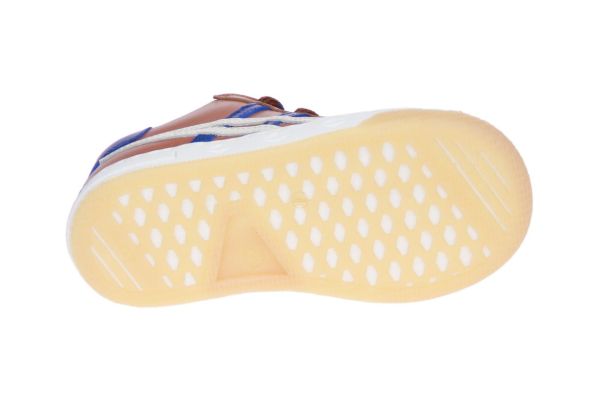 Zecchino d'Oro Cognac-Blauw Schoentje  (N12-1019) - MerkenOutlet