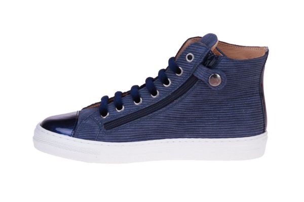 Zecchino d'Oro Blauw Hoge Sneaker  (F14-4511/510) - MerkenOutlet