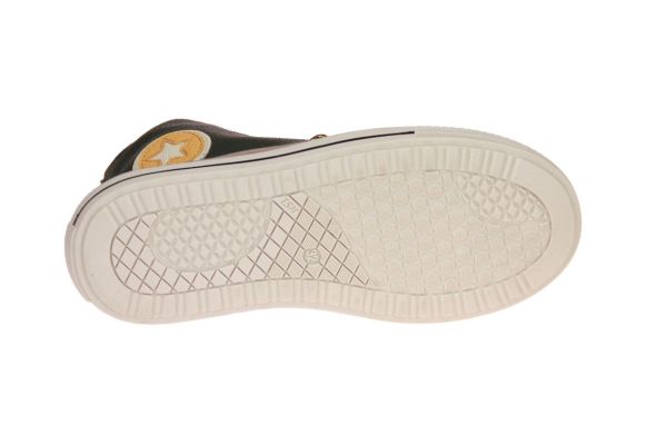 Zecchino d'Oro Kaki Hoge Sneaker  (F13-4300/761) - MerkenOutlet