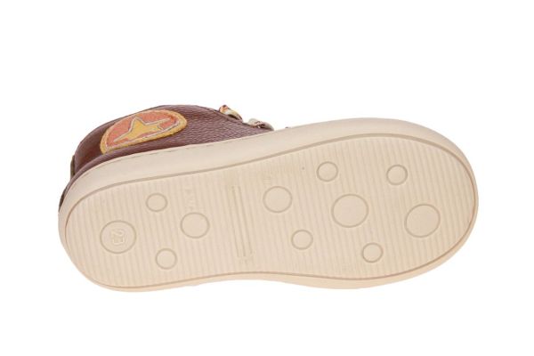 Zecchino d'Oro Bruin-Groene Sneaker  (N12-1514) - MerkenOutlet