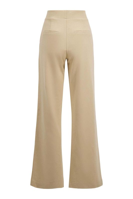 Zusss Visgraat Broek Beige  (0303-087/1016) - MerkenOutlet