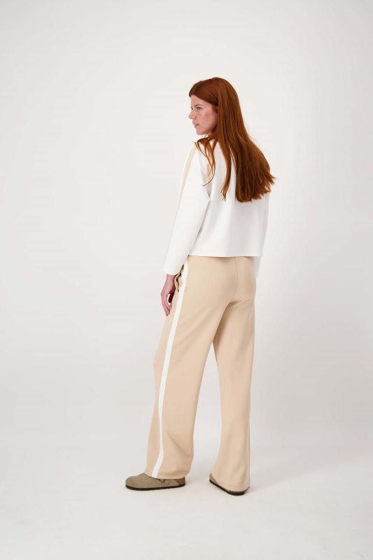 Zusss Jersey Top Met Bries Offwhite/Beige  (0304-200/7247) - MerkenOutlet