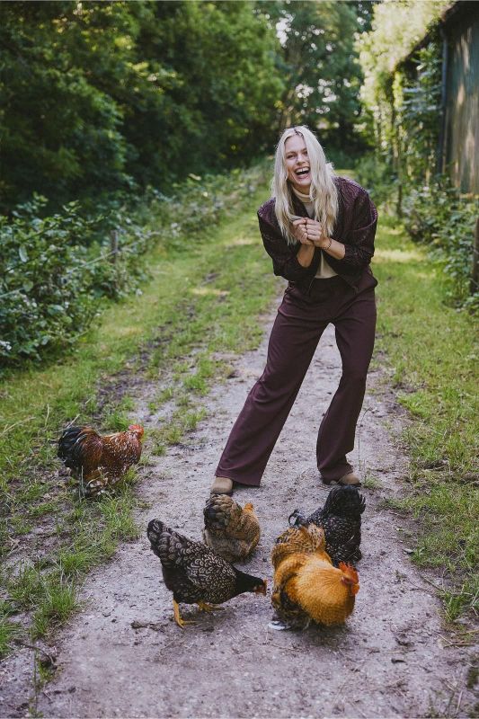 Zusss Bomber Jacket Lurex Jacquard Chocolade Bruin  (0310-030/7250) - MerkenOutlet