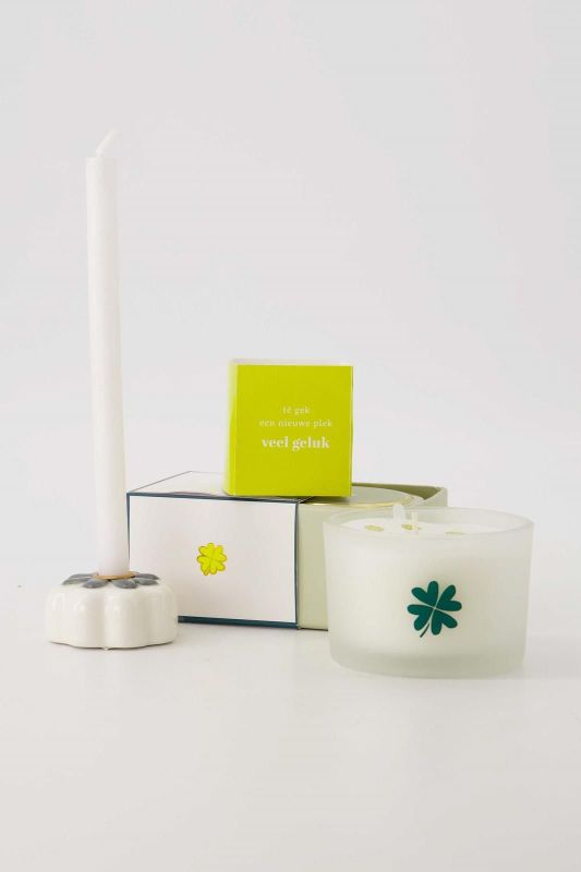 Zusss Geurkaarsje In Wikkel 'Klavertje'  (0503-359/7101) - MerkenOutlet