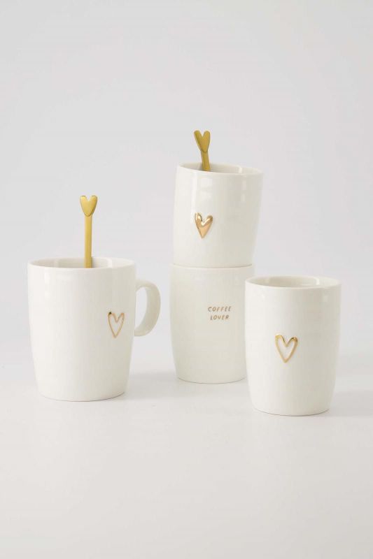 Zusss Koffiemok 'Hartje'  (0703-198/7033) - MerkenOutlet