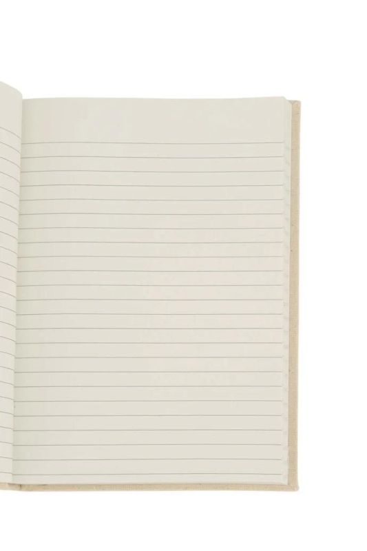 Zusss Notitieboek Linnen Hartjes Rood  (0805-057/3000) - MerkenOutlet