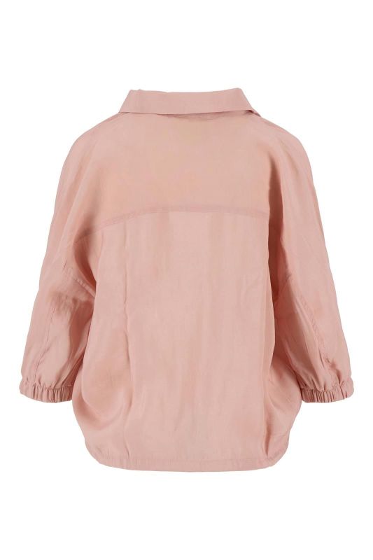Zusss Modal Blouse Met Tunnel Crispy Pink  (0309-0018/2201) - MerkenOutlet