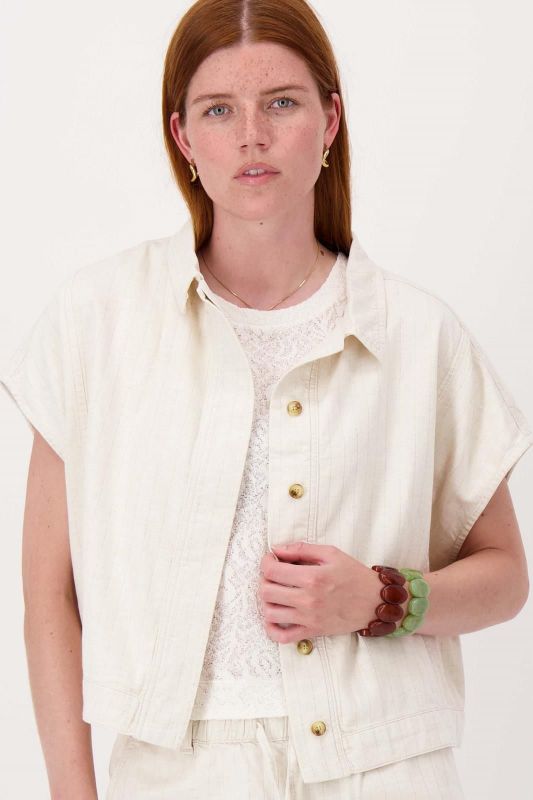 Zusss Boxy Streep Jasje Linnen Kit  (0310-0010/1024) - MerkenOutlet