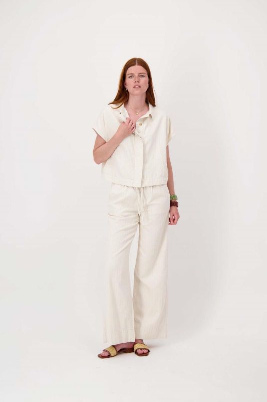 Zusss Boxy Streep Jasje Linnen Kit  (0310-0010/1024) - MerkenOutlet
